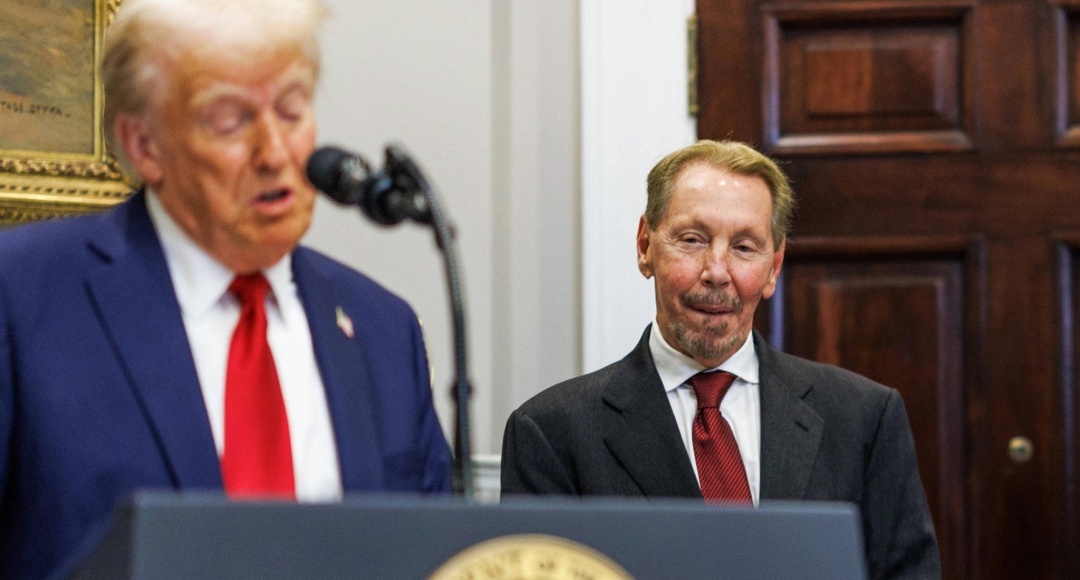 Donald Trump and Larry Ellison (Photo: Imago / UPI Photo)